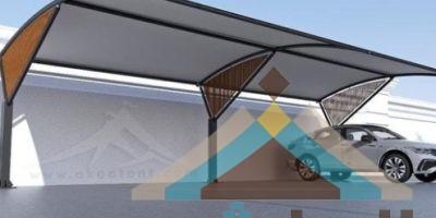 تركيب مظلات مودرن - مظلات مواقف سيارات 2023 مظلات حديثة - مؤسسة الحارثي للمقاولات العامة